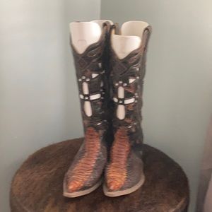 Corral Python Cowgirl Boots